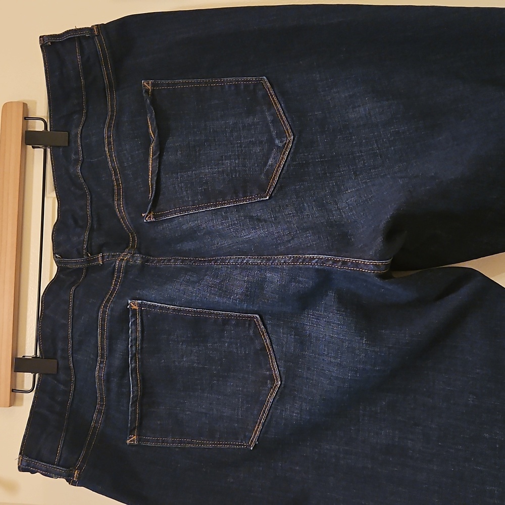 Ana High Rise Flare Dark Blue Jeans Size 22W - Picture 7 of 9